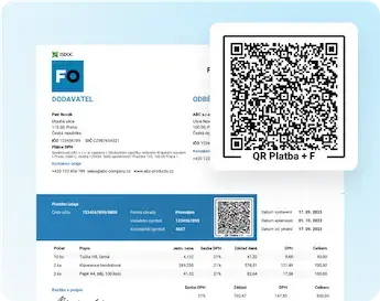 QR pro všechny vaše faktury